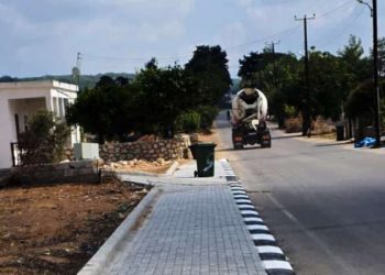 Gelincik köyünde altyapı çalışmaları sürüyor