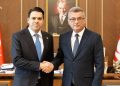 Cumhurbaşkanı Erhürman, TİKA Başkanı Eren ile heyetini kabul etti