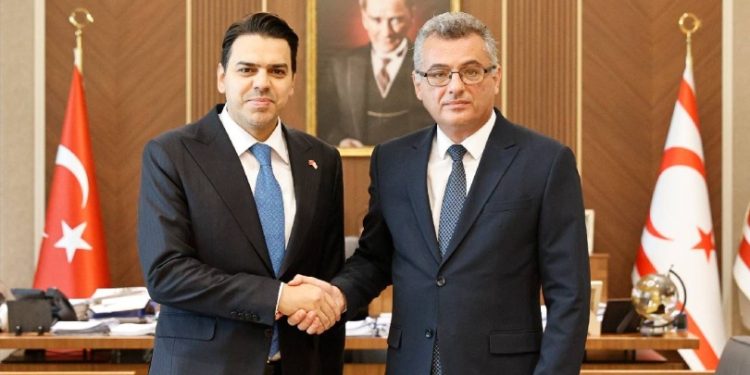 Cumhurbaşkanı Erhürman, TİKA Başkanı Eren ile heyetini kabul etti
