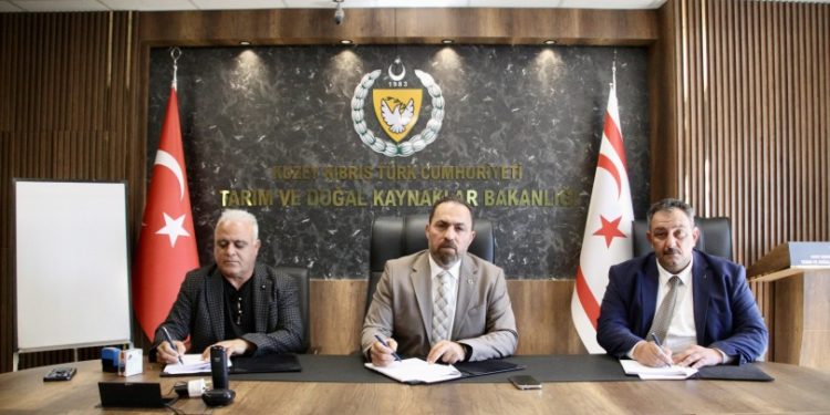 Yukarı Dikmen Kuzeybatı Havzası Deresi’ne betonarme ıslah sekisi yapılıyor