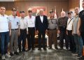 Güzelyurt Belediye Başkanı Mahmut Özçınar, Kıbrıs gazileri ile görüştü
