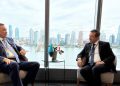Ertuğruloğlu, Ömüraliyev ile görüştü : KKTC, Türk dünyasının ayrılmaz bir parçası