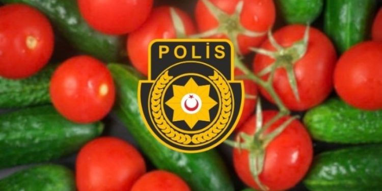 Yüklü miktarda kaçak domates ve salatalık ele geçirildi: 1 tutuklu