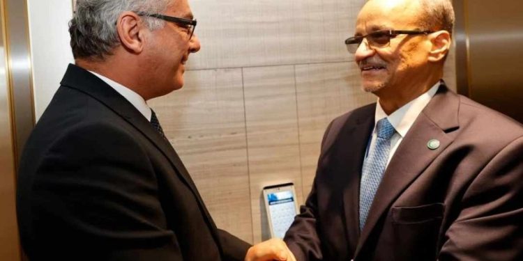 Erhürman, İİT Genel Sekreteri Ahmed ile görüştü