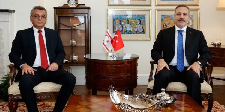 Erhürman, Hakan Fidan ile New York’ta görüştü
