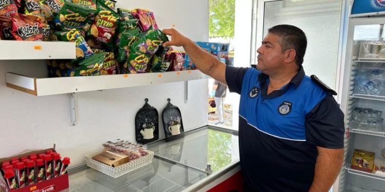Geçitkale-Serdarlı Belediyesi’nden 4 köyde 6 okul kantinine denetim
