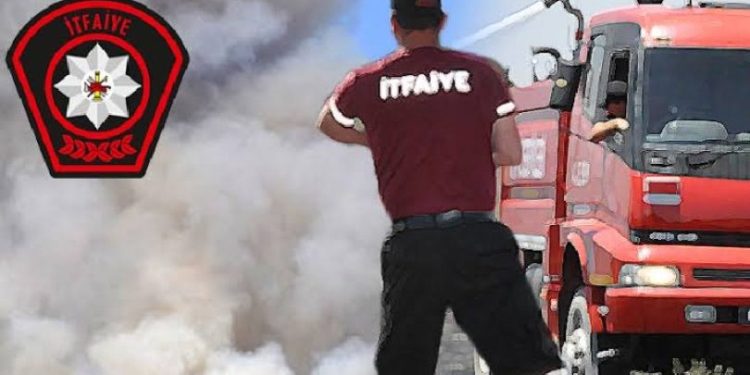 Girne’de park halindeki araçta, Gönyeli’de apartman dairesinde yangın