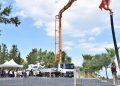 Yeşilova (Mandria) Şehitler Anıtı’nın temeli törenle atıldı
