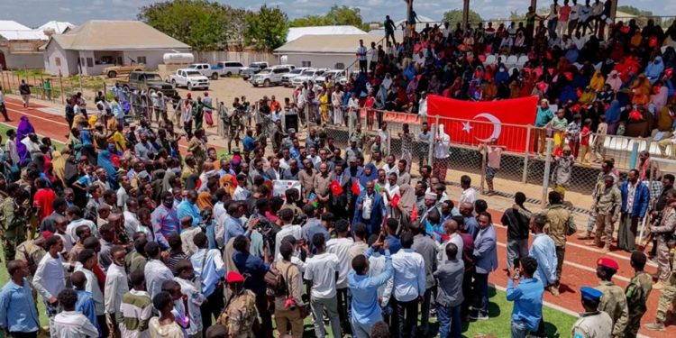 Somali’de Türkiye’ye teşekkür gösterileri düzenlendi