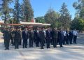19 Eylül Gaziler Günü nedeniyle Lefkoşa Atatürk Anıtı önünde tören düzenlendi