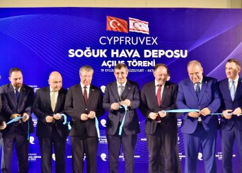 Cypfruvex’in 15 bin tonluk soğuk hava deposu hizmette