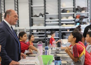 Merkez Değirmenlik SAM’da öğrenciler için bilim ve sanat atölyeleri yeniden başladı