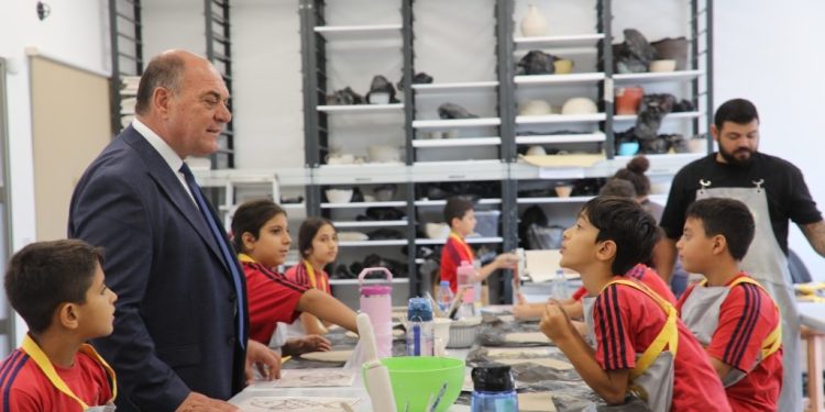 Merkez Değirmenlik SAM’da öğrenciler için bilim ve sanat atölyeleri yeniden başladı