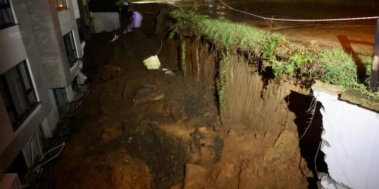 Trabzon’da sağanak etkili oldu