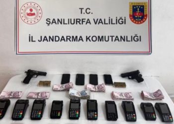 Şanlıurfa’da tefecilik operasyonu: 1,5 milyar liralık para hareketliliği