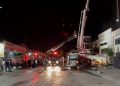 Eskişehir’de iş yerinde çıkan yangın söndürüldü