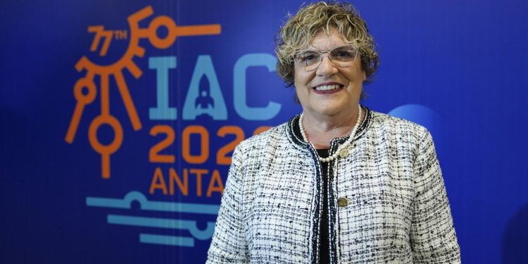 IAF Başkanı Gabriella Arrigo, Uzay Kongresi’nde küresel uzay toplumunun bir araya geleceğini söyledi
