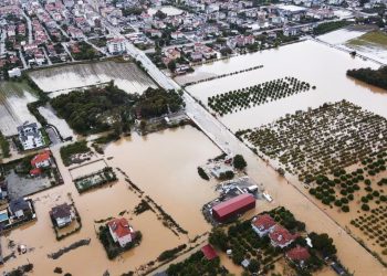 Dalaman’da Tersakan Deresi taştı: Evler ve tarım arazileri su altında kaldı