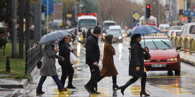 Trakya için kuvvetli yağış uyarısı
