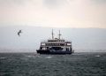 Gökçeada ve Bozcaada hatlarındaki feribot seferlerine fırtına engeli