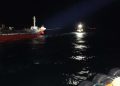 Çanakkale Boğazı’nda arızalanan gemi güvenli bölgeye demirletildi