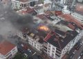 İstanbul’da 5 katlı binada yangın