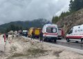 Burdur’da otobüs kazası: 1 ölü, 9 yaralı