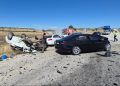 Burdur’da zincirleme trafik kazası: 1 ölü, 4 yaralı