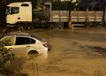 Kocaeli’de sağanak: Caddeler ve sokaklar göle döndü