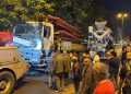 İstanbul’da beton pompası 7 araca çarptı