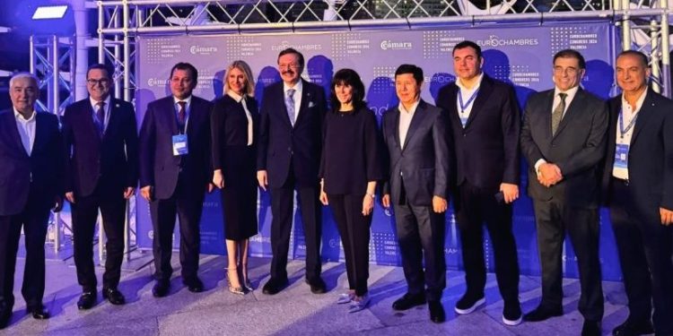 Ticaret Odası, Valensiya’da Eurochambres Kongresi’ne katıldı