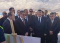 Üstel ve Yılmaz, Yeni Lefkoşa Hastanesi inşaat alanında incelemelerde bulundu