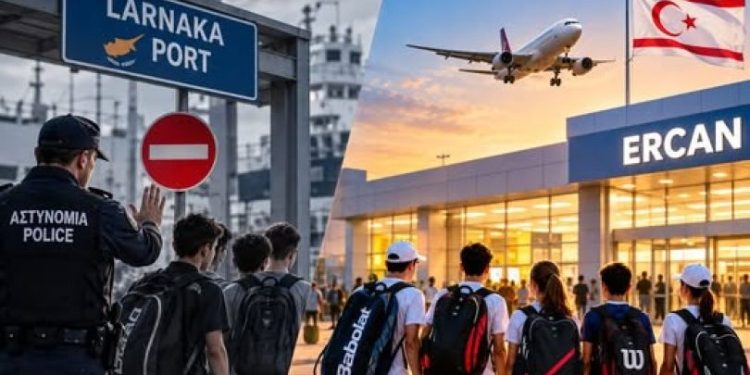 Larnaka’da Engellendiler, Ercan Üzerinden KKTC’ye Getirildiler