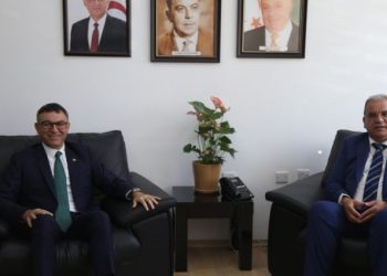 Sucuoğlu, Küçüközdemir’i kabul etti: Dijital dönüşüm ve iletişim altyapısı ele alındı