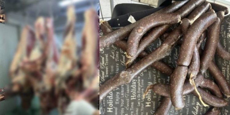 Gönyeli’de kasaplara denetim: Bir işletmenin faaliyeti askıya alındı, 249 kilo et imha edildi