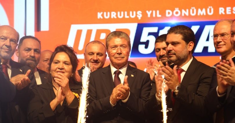 UBP’nin 51. kuruluş yıl dönümü resepsiyonla kutlandı