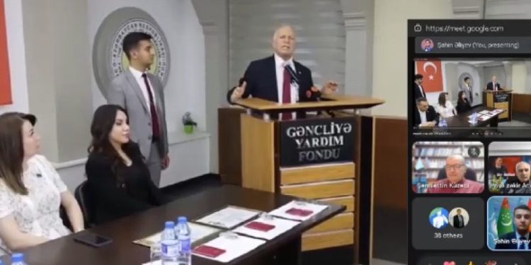 Türk dünyasının birlik ve dayanışması çevrim içi seminerde ele alındı