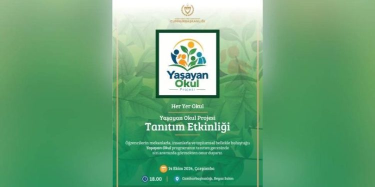 Cumhurbaşkanlığı Eğitim Birimi’nin “Yaşayan Okul Projesi” tanıtılıyor