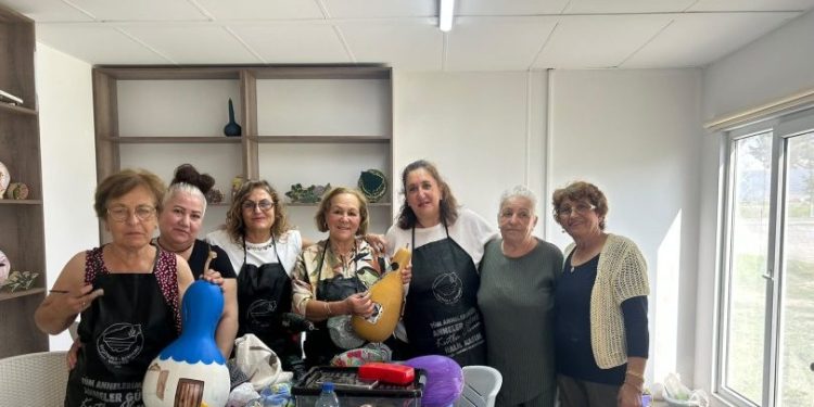 Geçitkale-Serdarlı Belediyesi El Sanatları Atölyesi yenilendi