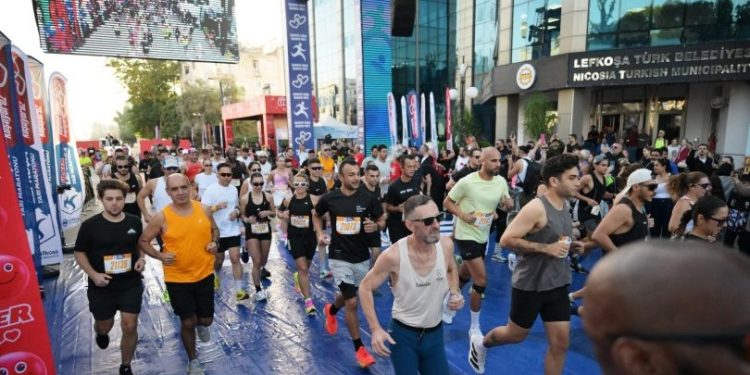 Ülker Lefkoşa Yarı Maratonu’nda 10 kilometre koşusu koşuldu