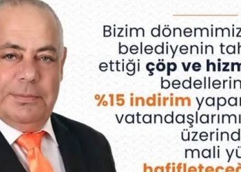 Albayrak: Göreve geldiğimizde çöp ve hizmet bedellerinde yüzde 15 indirim yapacağız