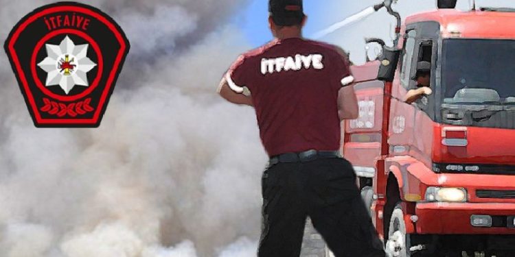 Girne’de tütsü yangına neden oldu: Yatak odası zarar gördü