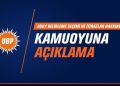 UBP’den açıklama: “Seçim ve sonuçları Yasa, Tüzük ve Yönetmeliğe uygundur”