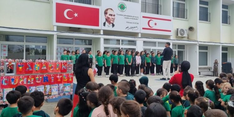 Şht. Doğan Ahmet İlkokulu’nda Cumhuriyet coşkusu yaşandı