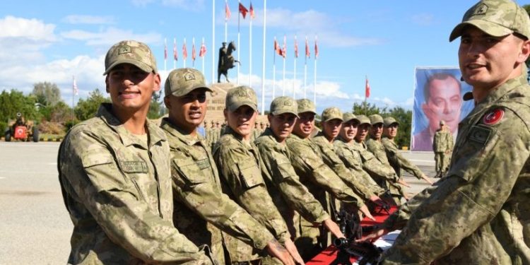 Sonbahar 1’inci Dönem Celbi acemi erleri ant içti