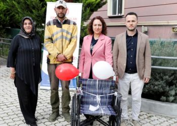 Tehdit ve hakaret soruşturmasında uzlaşma tekerlekli sandalye bağışıyla sağlandı