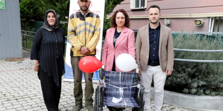 Tehdit ve hakaret soruşturmasında uzlaşma tekerlekli sandalye bağışıyla sağlandı