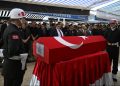 Görev sırasında şehit olan askerimiz son yolculuğuna uğurlandı
