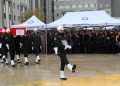 Şehit olan polis memuruna veda