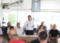 Aktunç Lefkoşa’da bazı spor kulüplerini ziyaret etti